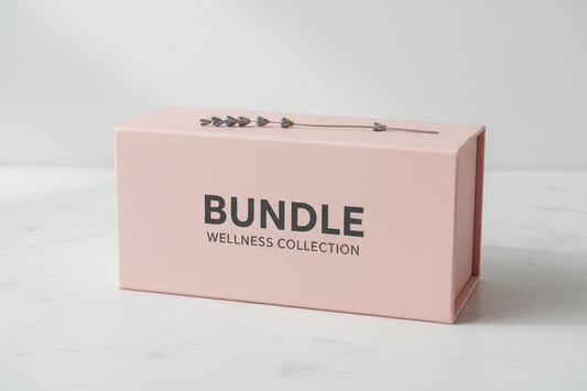 pink box with bundle text